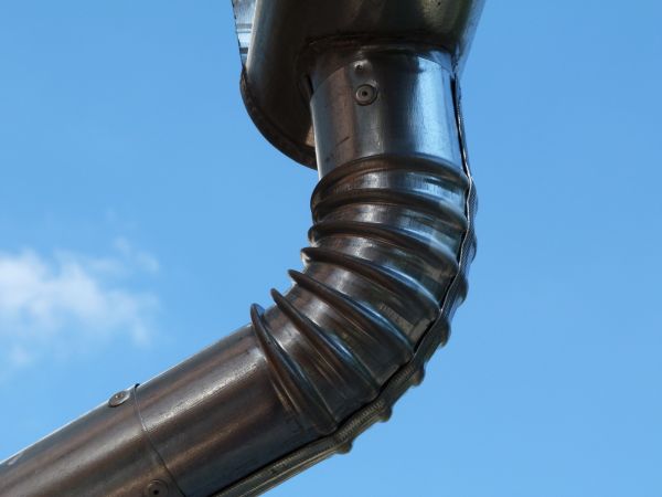 Metal Downspout Installation in Pewaukee