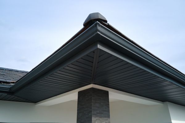 Steel Rain Gutter Installation in Pewaukee