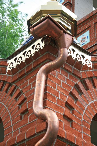 Cost of Church Downspout Installation in Pewaukee