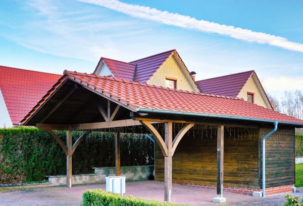 Carport Gutter Replacement in Pewaukee